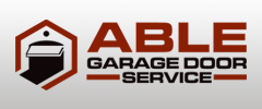 Able Garage Door Service Logo